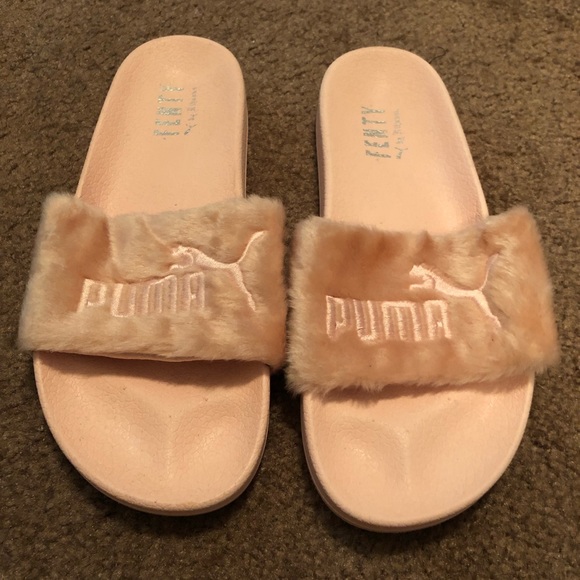 cute puma slides